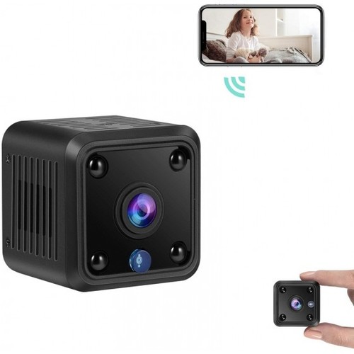 מצלמת ריגול מיני HD 1080P עם ראיית לילה אינפרא אדום ו-WiFi