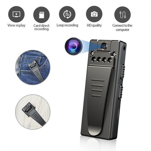 מצלמת וידאו ניידת מיני HD 1080P עם ראיית לילה WP48