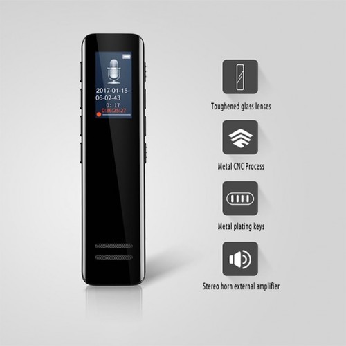 דיקטפון LCD מקצועי עם 16GB