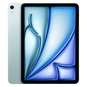 אייפד Apple iPad Air 2024 13" M2 WiFi + Cellular 128GB 8GB RAM, צבע כחול Blue, שנה אחריות יבואן רשמי