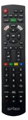 שלט חליפי למסכי LCD\LED מסוג PANASONIC.