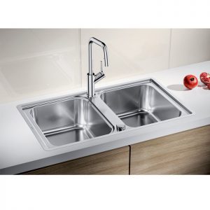 כיור דגם לימס BLANCO 8IF נירוסטה 