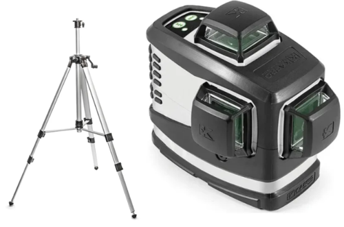 פלס לייזר פרולייזר 360° ירוק KAPRO 883GB Prolaser 883GB + חצובה 1.5 מטר 