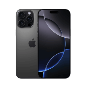 אייפון Apple iPhone 16 Pro 128GB, צבע Black Titanium טיטניום שחור, שנה אחריות יבואן רשמי