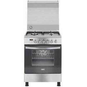 תנור משולב כיריים גז Zanussi דגם ZCK67326XA