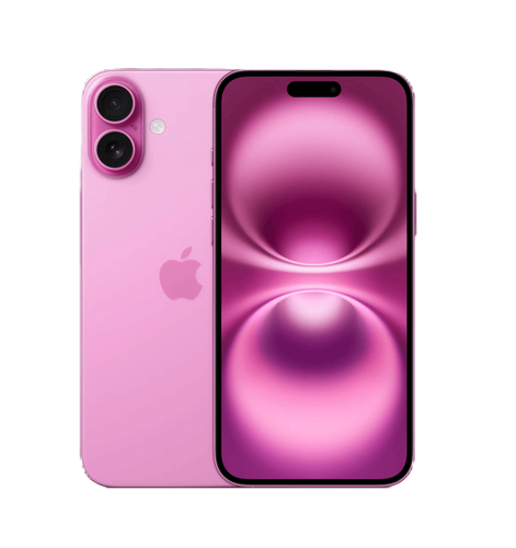אייפון Apple iPhone 16 512GB, צבע Pink ורוד, שנה אחריות יבואן רשמי