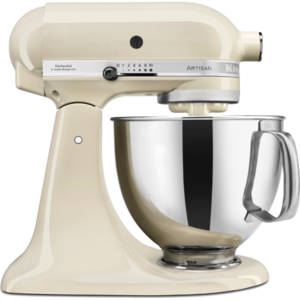 מיקסר מקצועי עם שתי קערות צבע שקד KitchenAid Artisan 5KSM175EAC