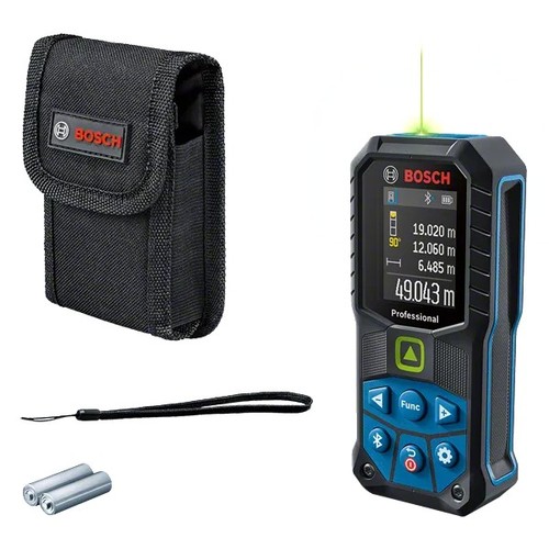 מד טווח לייזר ירוק בוש BOSCH GLM 50-27 CG(כולל Bluetooth)