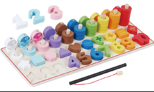 רב משחק כמויות ומספרים עץ