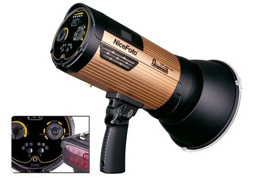 פלאש מקצועי נייד NiceFoto 600W
