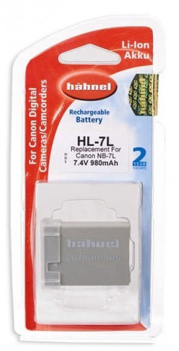 סוללה למצלמת קנון חליפית ל–CANON NB7L Hahnel