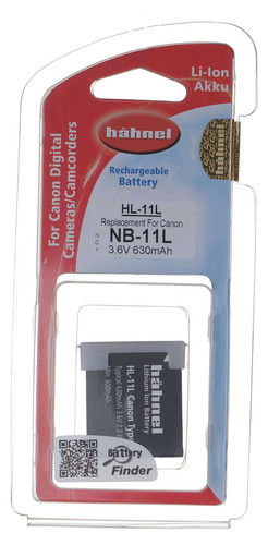 סוללה נטענת חלופית לסוללה Canon NB-11L Hahnel