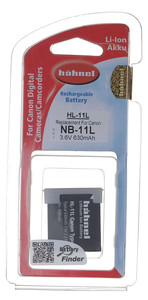 סוללה נטענת חלופית לסוללה Canon NB-11L Hahnel