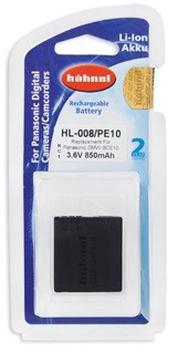 סוללה נטענת לפנסוניק חלופית ל Panasonic DMW-BCE10 Hahnel