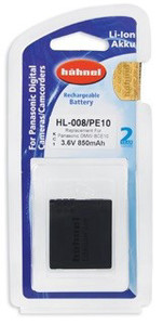 סוללה נטענת לפנסוניק חלופית ל Panasonic DMW-BCE10 Hahnel