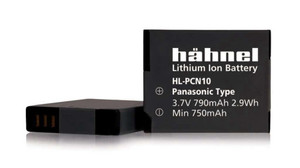 סוללה למצלמות פנסוניק חלופית ל PANASONIC DMW-BCN10 Hahnel