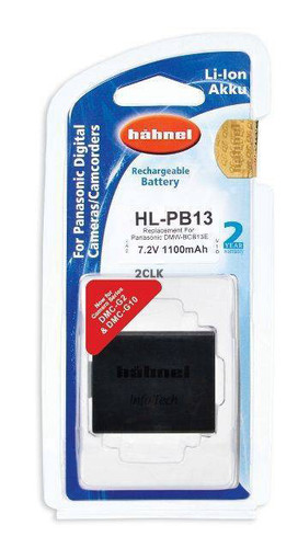 סוללה חלופית ל PANASONIC DMW-BLB13E Hahnel