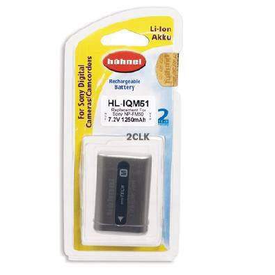 סוללה לסוני חלופית ל-NP-FM50 SONY Hahnel