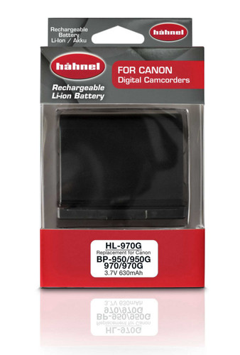 סוללה למצלמת וידאו קנון חלופית ל 970/CANON BP950 Hahnel