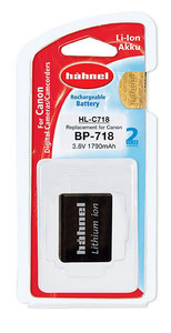 סוללה למצלמת וידאו קנון חלופית ל CANON BP718 Hahnel