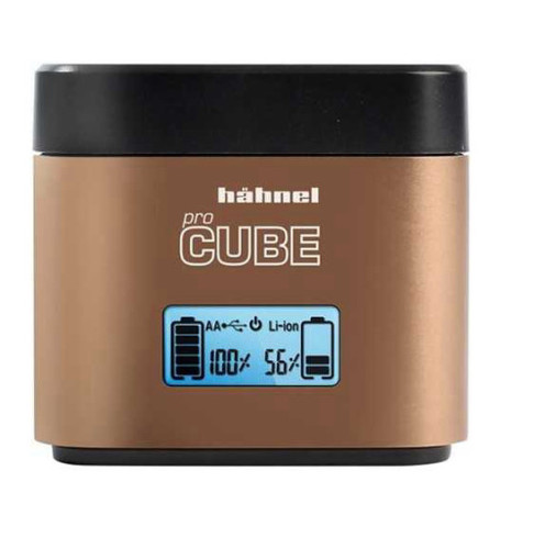 מטען מקצועי למצלמות DSLR דגם Hahnel ProCube