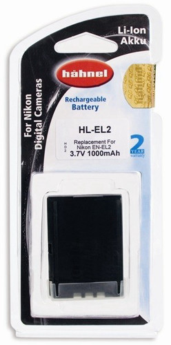 סוללה למצלמה דיגיטלית ניקון חלופית ל–NIKON EN-EL2 Hahnel