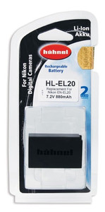 סוללה למצלמת ניקון תואמת ל Nikon EN-EL20 Hahnel