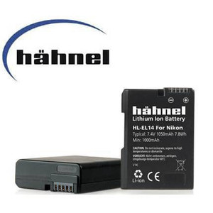 סוללה למצלמת ניקון תואמת ל Nikon EN-EL14 Hahnel