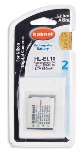 סוללה למצלמה ניקון חליפית ל–NIKON EN-EL10 Hahnel