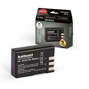 סוללה למצלמת ניקון חליפית ל NIKON EN-EL9a Hahnel
