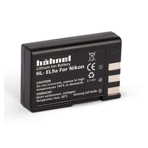 סוללה למצלמת ניקון חליפית ל NIKON EN-EL9a Hahnel