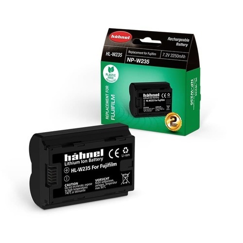סוללה נטענת למצלמת FUJI חליפית ל- FUJIFILM NP-W235 Hahnel