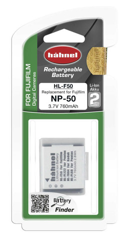 סוללה למצלמת פוג’י חליפית ל- FUJIFILM NP-50 Hahnel