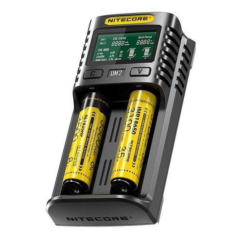 מטען USB לשתי סוללות Nitecore UM2