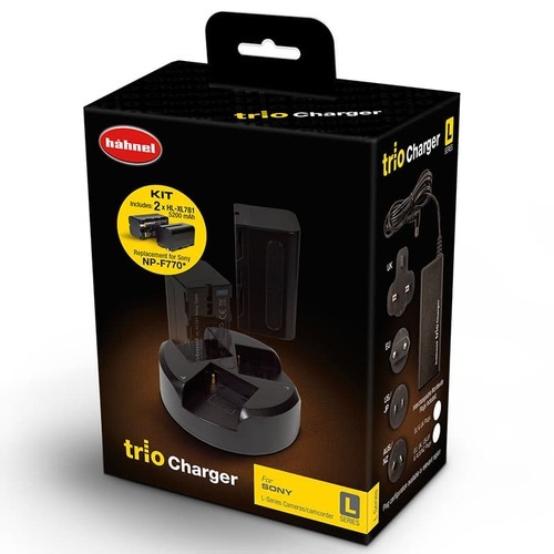 Hahnel Trio Charger Kit for Sony L Series