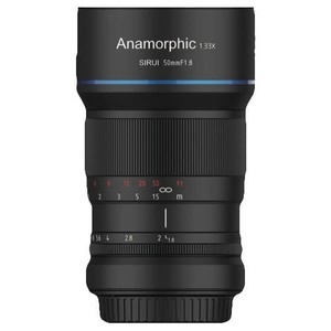 עדשה Sirui 50mm F1.8 Anamorphic 1.33X