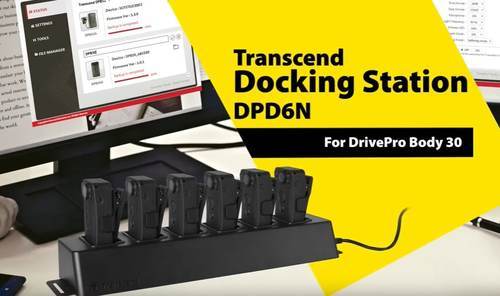 תחנת עגינה למצלמות גוף Transcend דגם TS-DPD6P