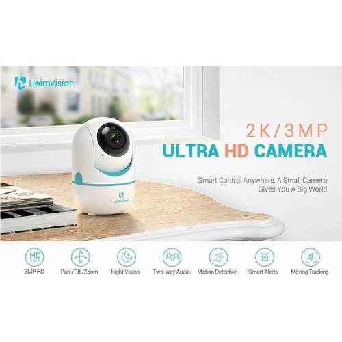 מצלמת אבטחה אלחוטית Heimvision HM202A באיכות FHD עם ראיית לילה