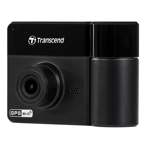 מצלמת רכב Transcend DrivePro 550 עם 2 עדשות
