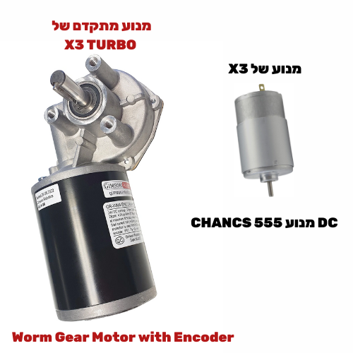 מנוע WGM X3 TURBO החדש 