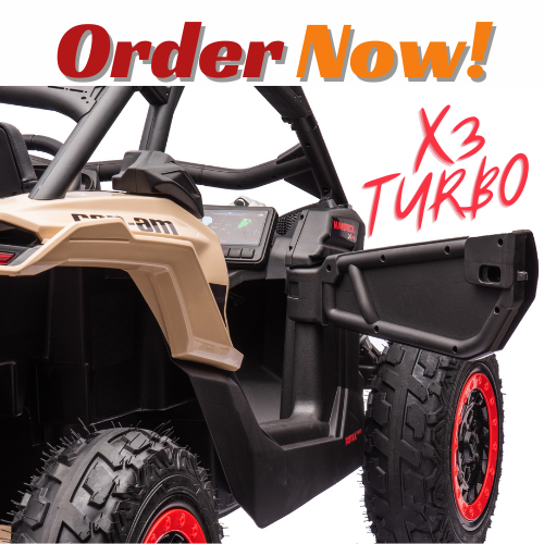באגי ממונע X3 TURBO 24V NEW