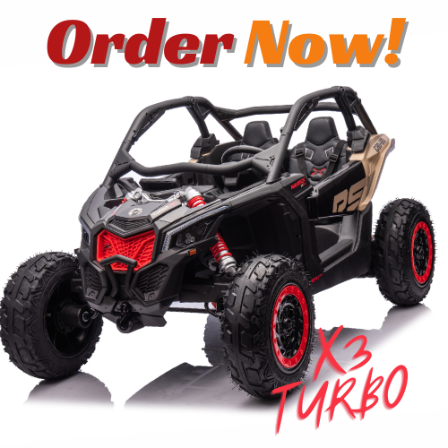 ממונע לילדים X3 TURBO 24V NEW במחיר הכי זול בארץ