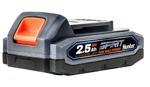 סוללה ספיריט 2.5Ah 18V Hunter 