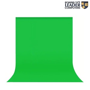 רקע צילום ‏בד ‏ירוק 1.5x2.0 מטר
