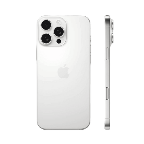 אייפון Apple iPhone 16 Pro 256GB, צבע White Titanium לבן טיטניום, שנה אחריות יבוא רשמי