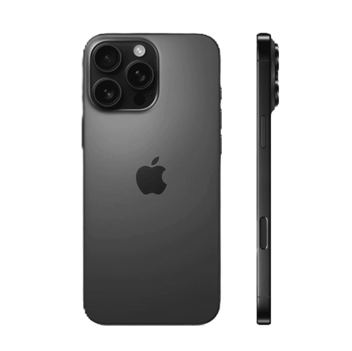 אייפון Apple iPhone 16 Pro 512GB, צבע Black Titanium טיטניום שחור, שנה אחריות 