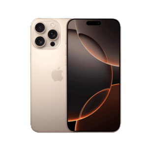 אייפון Apple iPhone 16 Pro Max 256GB, צבע Desert Titanium טיטניום מדברי, שנה אחריות