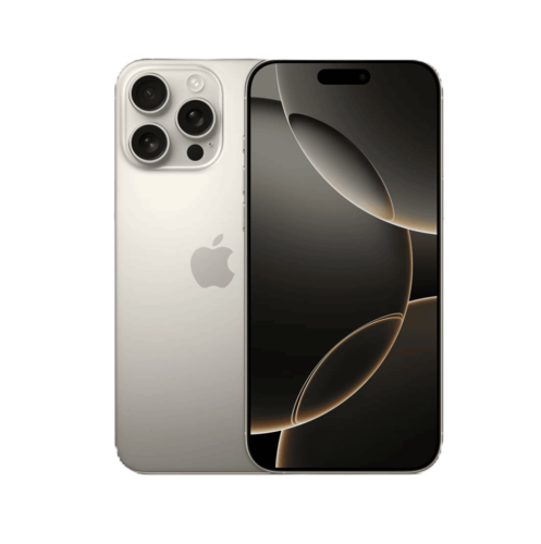 אייפון Apple iPhone 16 Pro Max 256GB, צבע Natural Titanium טיטניום טבעי, שנה אחריות