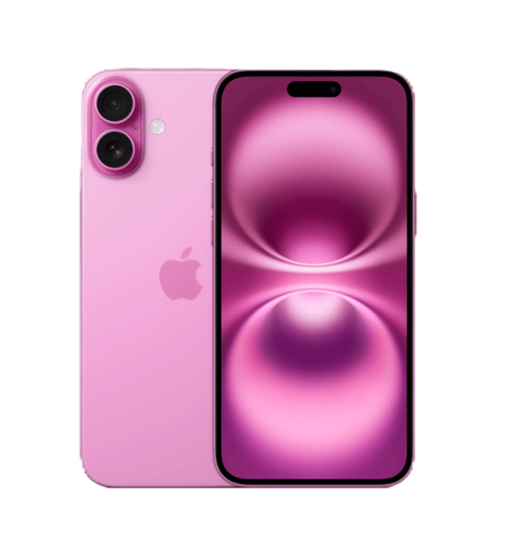 אייפון Apple iPhone 16 Plus 128GB, צבע ורוד Pink, שנה אחריות יבואן רשמי 