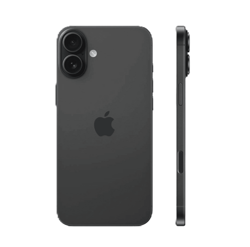 אייפון Apple iPhone 16 Plus 256GB, צבע שחור Black, שנה אחריות יבואן רשמי 